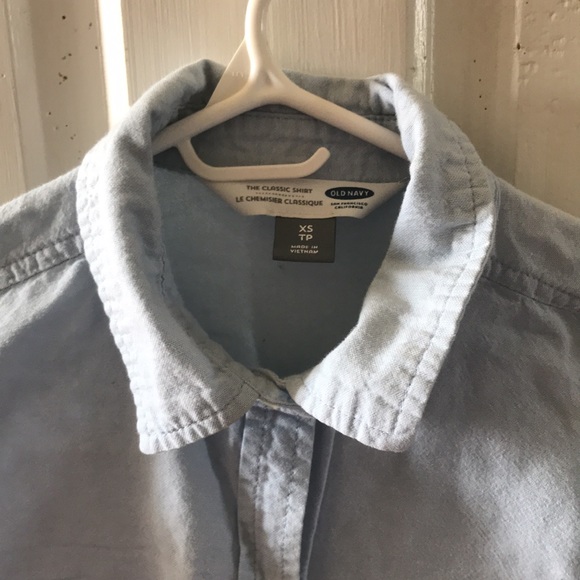 Light blue XS button down dress shirt - Picture 2 of 2